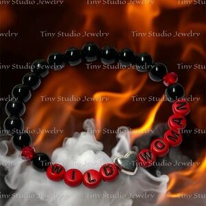 Yungblud + Aerosmith Wild Woman Beaded Bracelet